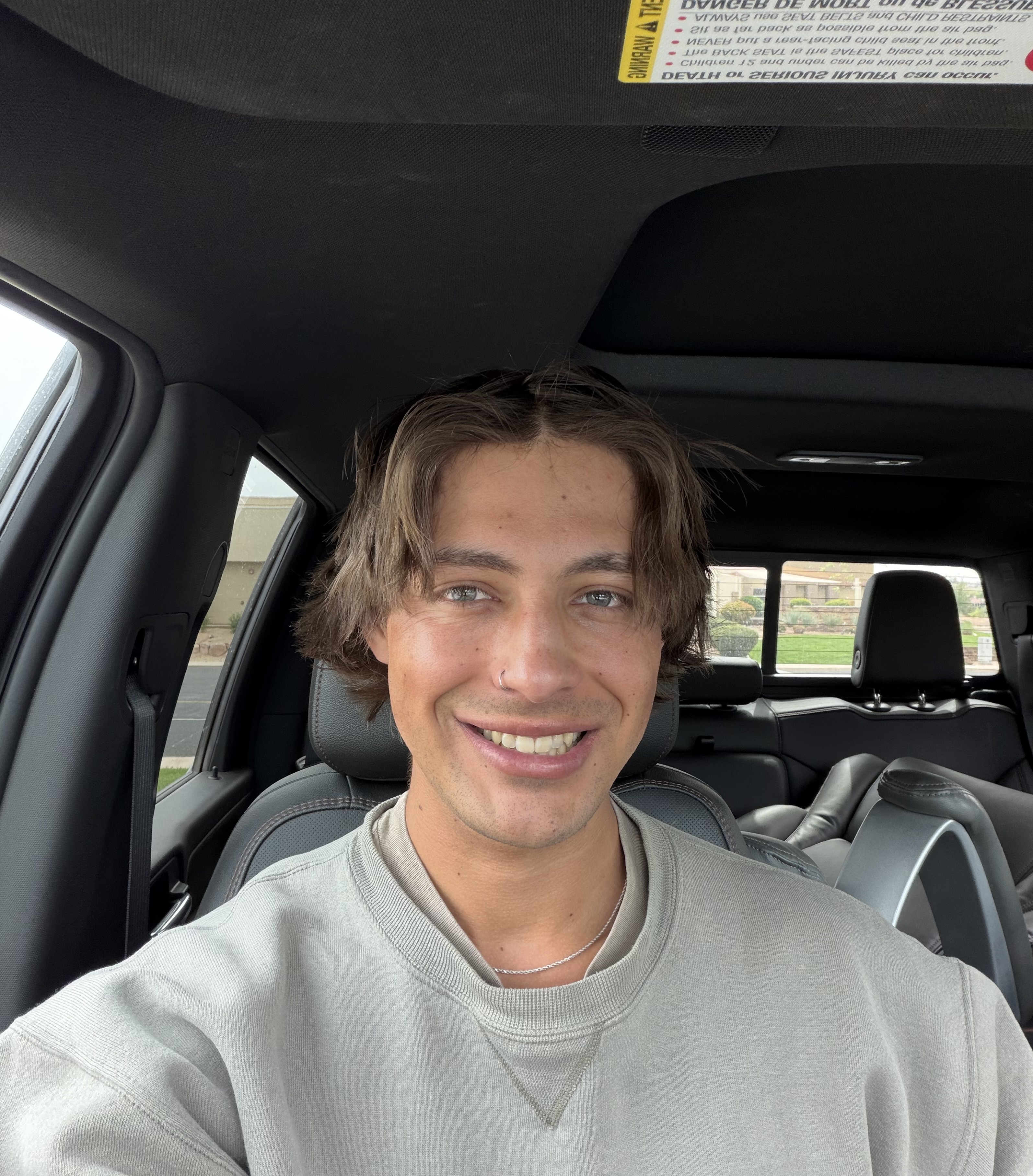 Jordan Matthew smiling